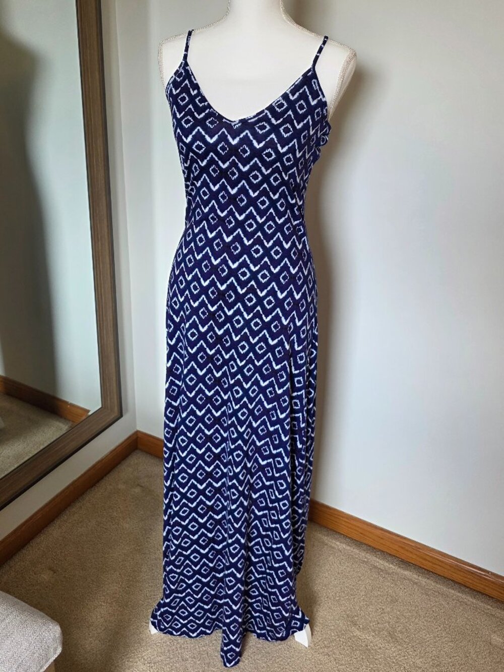 Loft Spaghetti Strap Maxi Dress